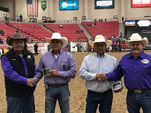 Reggie Sells and Victor Begay, Sr Team Roping Champions